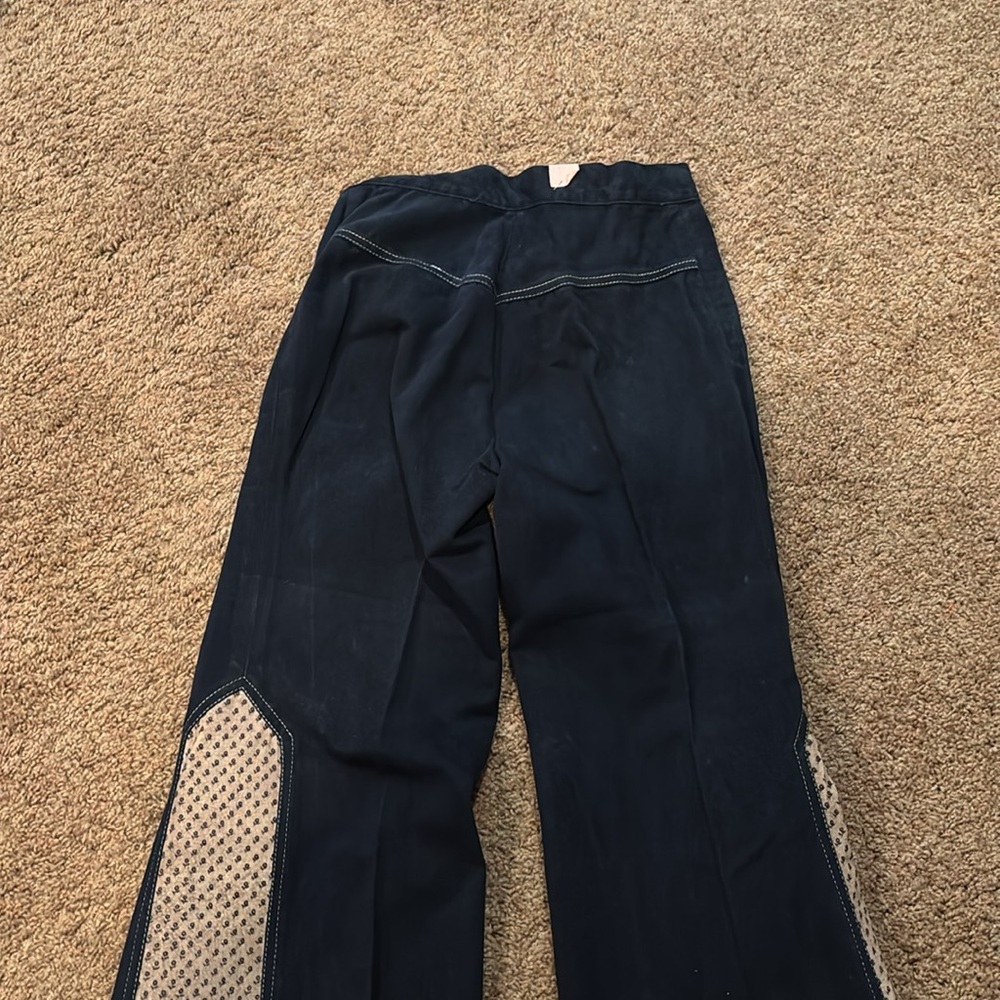 Women's Navy and Cream Jacket and Pants Set - Picture 6 of 6